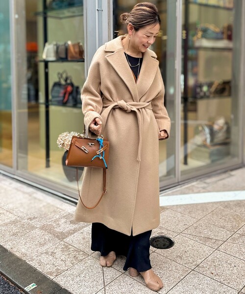 セール】ハンドステッチベルテッドコート（その他アウター）｜NOLLEY'S