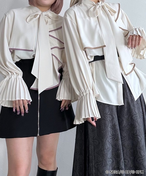 HARE（ハレ）の「プロジェクトセカイ×ZOZOZTOWN アシメフリルボウタイ