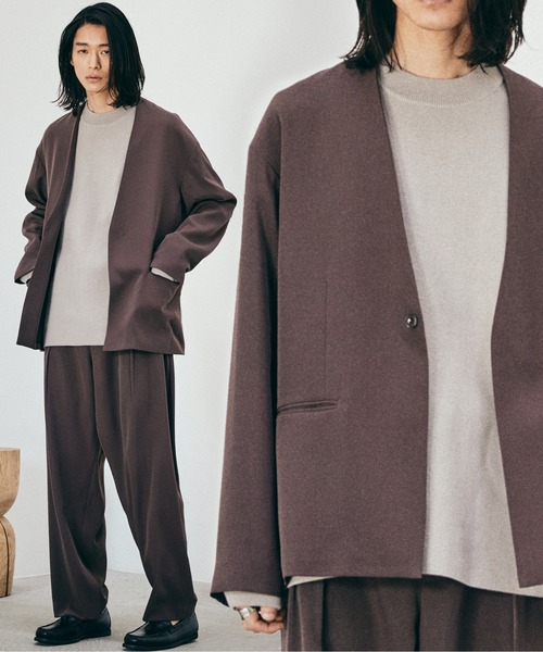 CARDIGAN JK RELAX SET-UP（セットアップ）｜WYM LIDNM（ウィム バイ