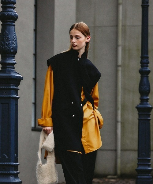 seyto（セイト）の「Oversized double tailored vest / オーバーサイズ