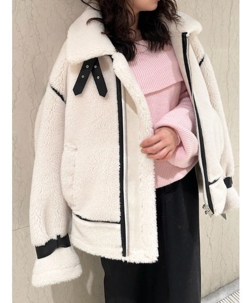 FRAY I.D（フレイアイディー）の「シングルボンバージャケット（その他