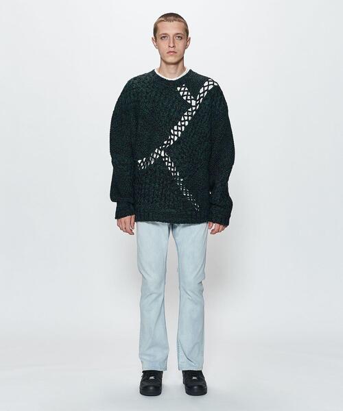 Jieda（ジエダ）の「＜JieDa＞ MIX CABLE KNIT/ニット（ニット