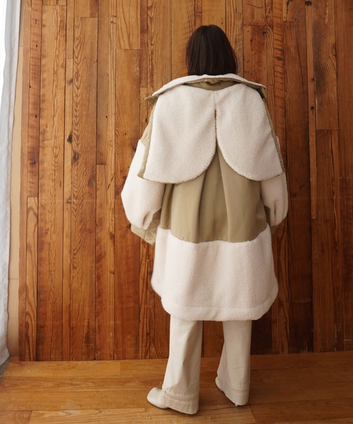 ETRE TOKYO（エトレトウキョウ）の「ミリタリーボアコート（モッズ