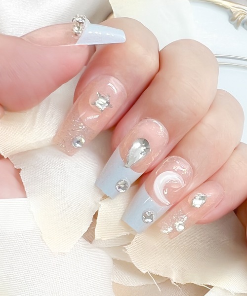 セール】ハンド ネイルチップ シール 貼るだけ（ネイルシール/ネイル