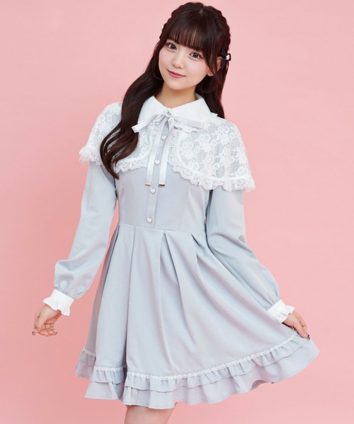 Secret Honey（シークレットハニー）の「レースケープ付ワンピース