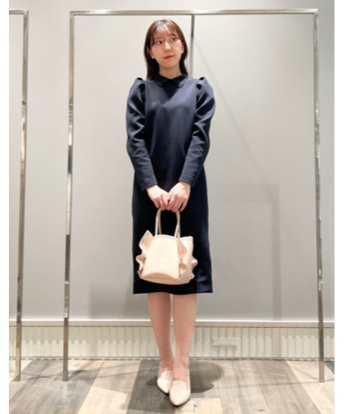 CELFORD（セルフォード）の「襟付きコクーンポンチワンピ（ワンピース