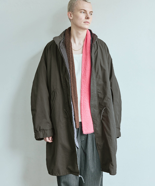 M65 フィッシュテールパーカー ガーメント ダイ / ライナー付き