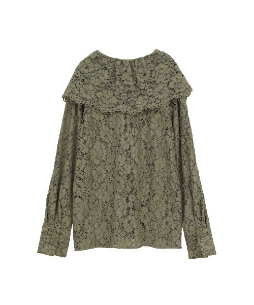 LACE COLLAR SHIRT（シャツ/ブラウス）｜MANOF（マノフ）の