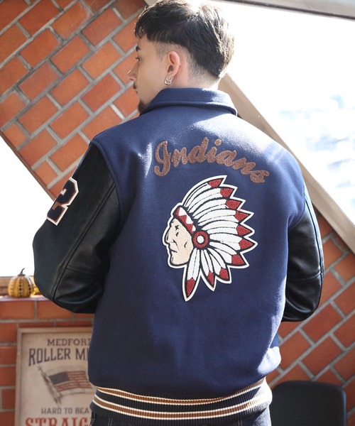 HOUSTON（ヒューストン）の「HOUSTON スタジャン（インディアンズ