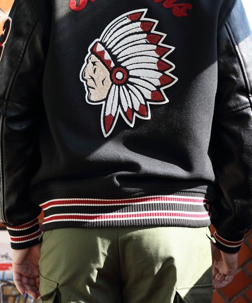 HOUSTON（ヒューストン）の「HOUSTON スタジャン（インディアンズ