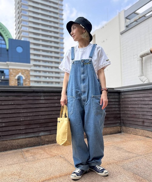 グリーンボウル【GREEN BOWL】Denim Gardening Overall（サロペット