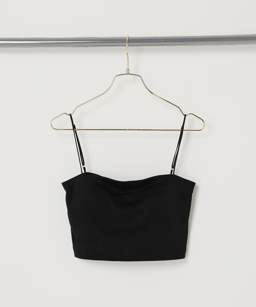 LALA VIE/ララヴィ】 CROPPED キャミソール（インナーウェア/肌着