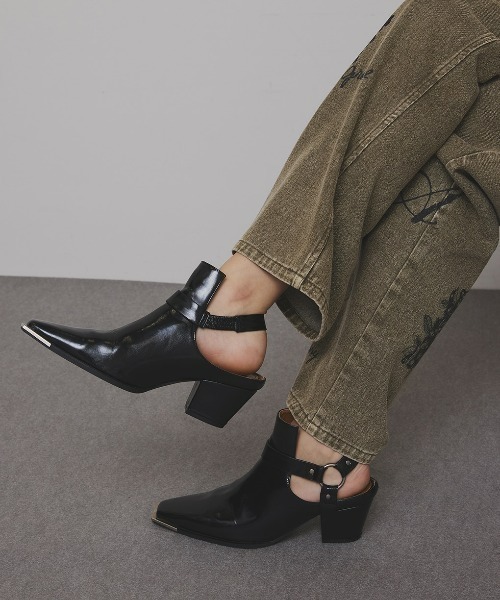 セール】BUCKLE ANKLE SHOES（その他シューズ）｜Ameri（アメリ）の