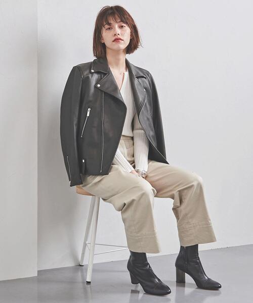 UNITED ARROWS（ユナイテッドアローズ）の「UWFM レザー ライダース