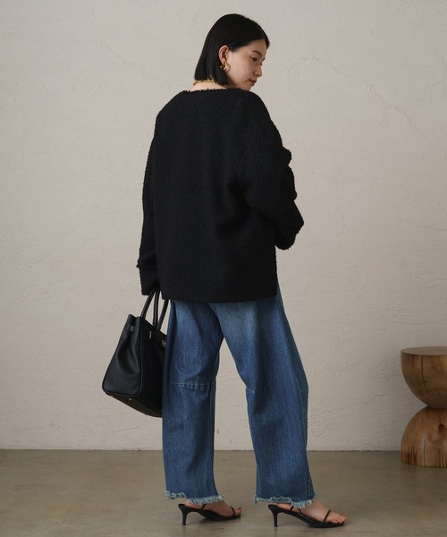 LOUNGEDRESS（ラウンジドレス）の「ツイードジャケット（ノーカラー