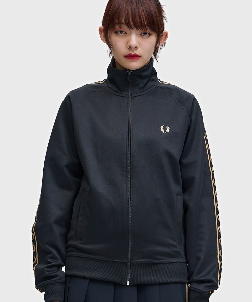セール】Contrast Tape Track Jacket／フレッドペリートラック