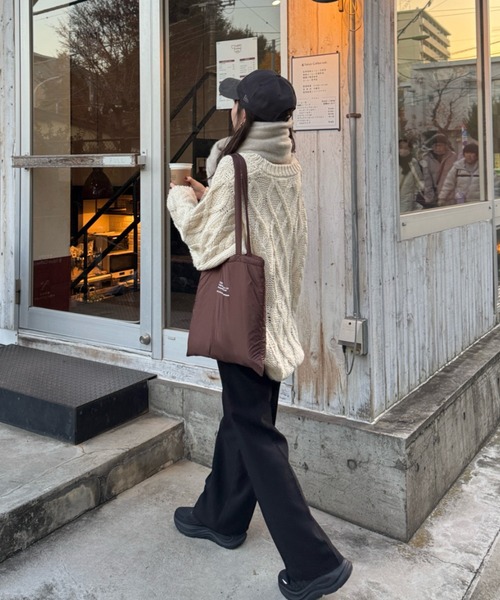 ケーブル編みニットワンピ（ワンピース）｜hinari（ヒナリ）の