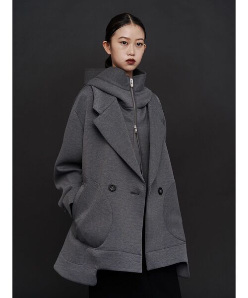セール】HOOD LAYERED MDL CT / フードレイヤードミドルコート（その他