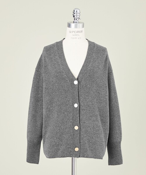 conte（コンテ）の「＜conte＞NVL Vネックカーディガン（カーディガン