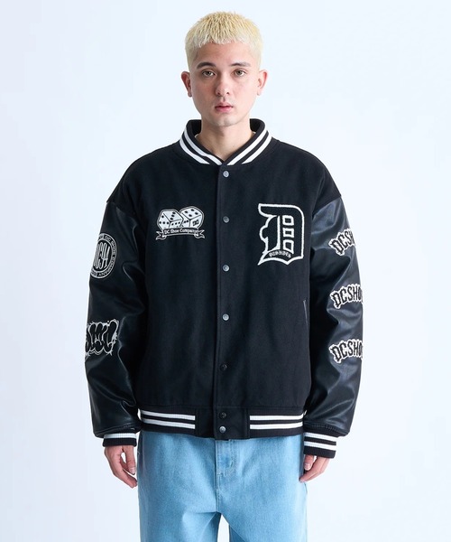 セール】24 VARSITY JACKET/DCワッペン付きスタジャン（スタジャン