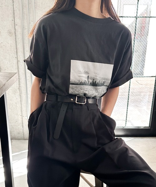 選べる】【SELECT MOCA by SON】アソートプリントオーバーサイズT