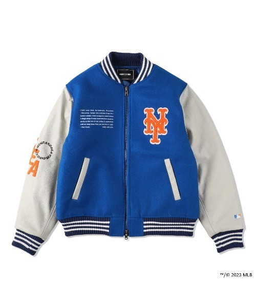 WIND AND SEA（ウィンダンシー）の「MLB x WDS VARSITY JACKET