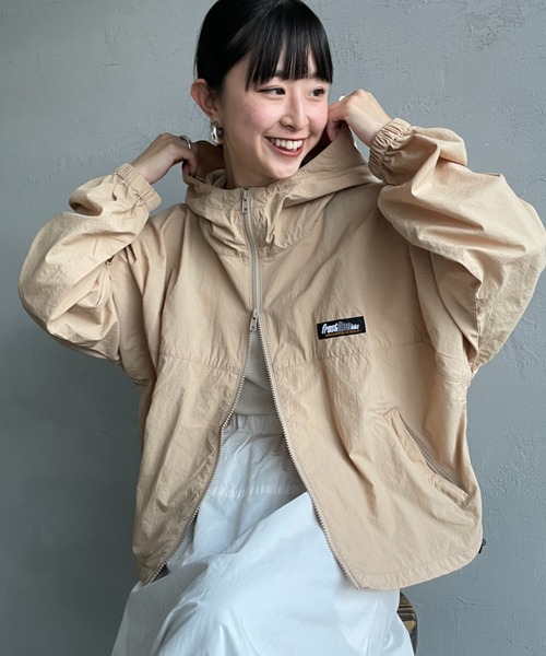 FROSTLINE/フロストライン] 別注 ナイロンフードジャケット（ナイロン