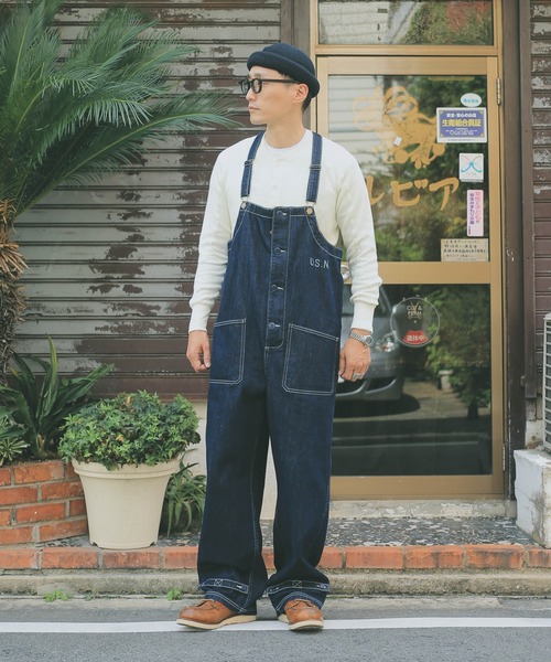 HOUSTON（ヒューストン）の「ヒューストン DENIM DECK PANTS