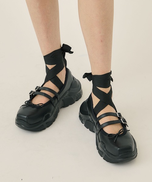 AKIKOAOKI/(アキコアオキ)】《STUDIOUS別注》Giselle/ローファー