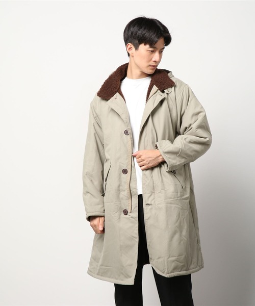 ZIP FIVE（ジップファイブ）の「【ZIP FIVE】裏ボア2WAYモッズコート