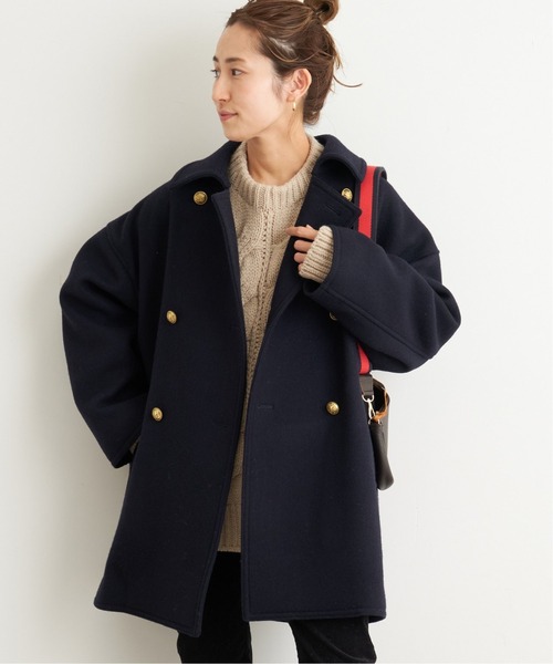 FRAMeWORK（フレームワーク）の「Super 100ダブルクロスPコート