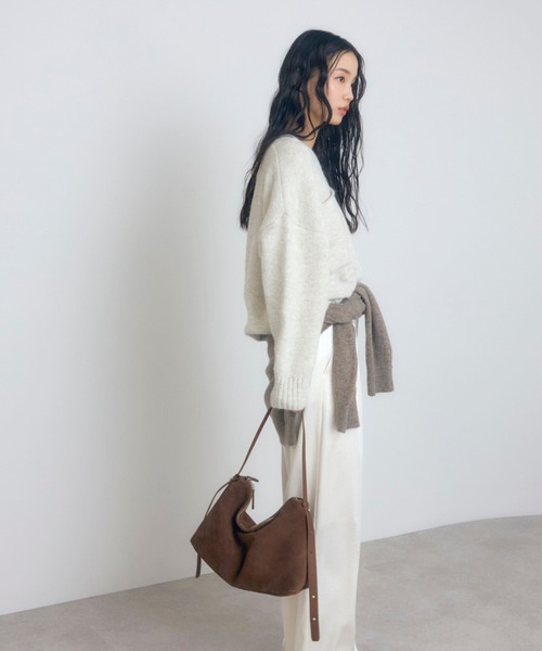 セール】【牛革】ミニマルショルダーバッグ（ショルダーバッグ