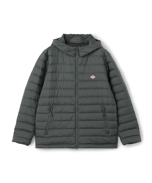 MEN'S NYLON TAFFETA MIDDLE DOWN HOODED JACKET（ダウンジャケット
