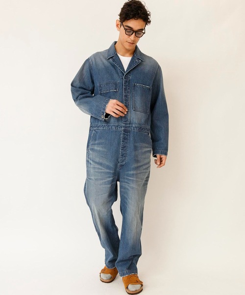 Johnbull（ジョンブル）の「12オンスデニムオールインワン（つなぎ