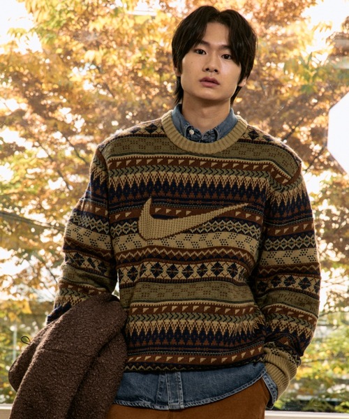 NIKE（ナイキ）の「ナイキ ライフ メンズ フェア アイル スウッシュ