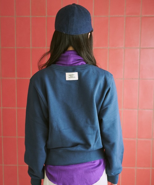 ドットグラフィック裏毛スウェット（スウェット）｜common gull