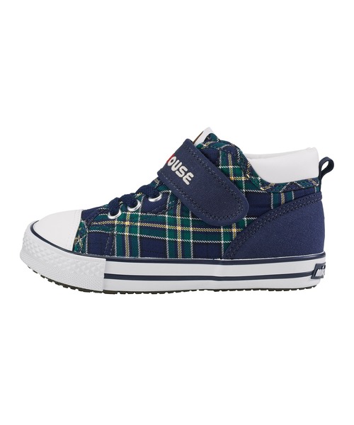 ミキハウスチェック キッズシューズ（スニーカー）｜MIKI HOUSE