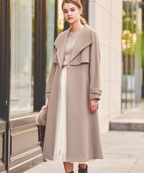 NOELA（ノエラ）の「バックプリーツウールトレンチコート（トレンチ