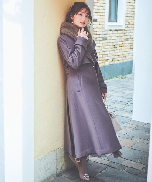 NOELA（ノエラ）の「バックプリーツウールトレンチコート（トレンチ