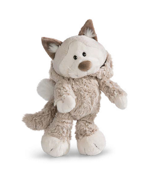 nici（ニキ）の「NICI ぬいぐるみ/Winter17 スノーキャット グレー 25