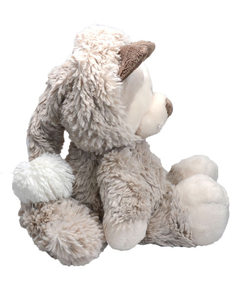 nici（ニキ）の「NICI ぬいぐるみ/Winter17 スノーキャット グレー 25