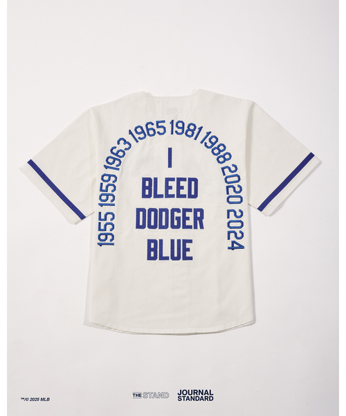 セール】MLB DODGERS COTTON BASEBALL S/S（シャツ/ブラウス）｜MLB