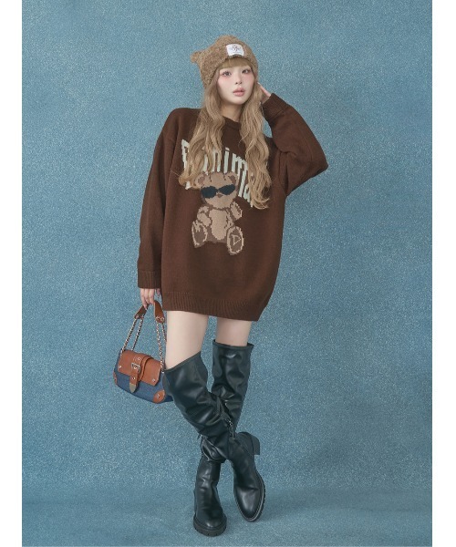 Danimalベアニットプルオーバー（ニット/セーター）｜Darich