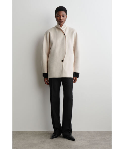 ダブルフェイスウールピーコート（ピーコート）｜COS（コス）の