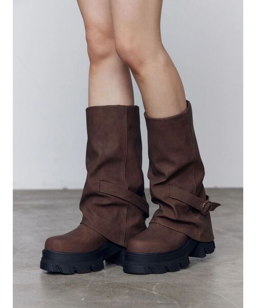 セール】カバータンクブーツ（ブーツ）｜EMODA（エモダ）の