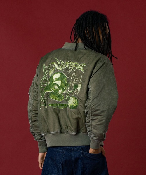 セール】SNOW WASH MA-1（MA-1）｜XLARGE（エクストララージ）の