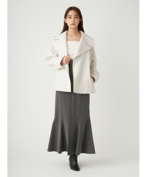 FRAY I.D（フレイアイディー）の「ビッグカラーショートコート（その他