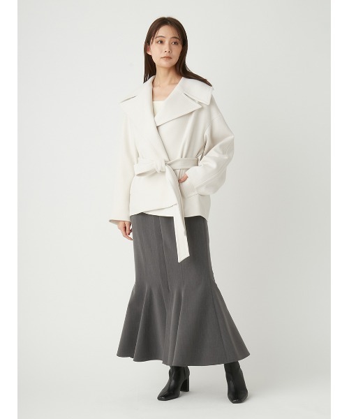 FRAY I.D（フレイアイディー）の「ビッグカラーショートコート（その他