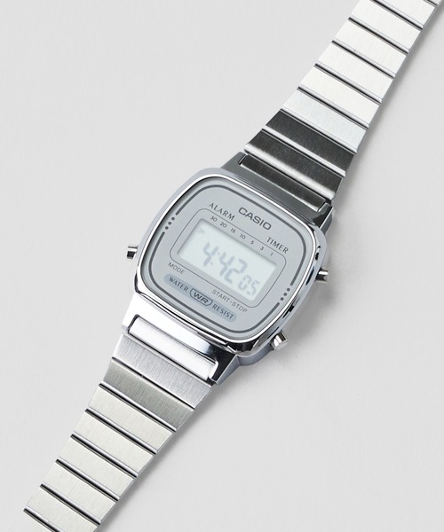 CASIO（カシオ）の「【CASIO/カシオ】デジタルミニ シルバー
