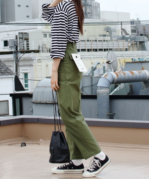 Hug o war パンツ ハグオーワー ハグオーワーオーバーダイワイドレッグ